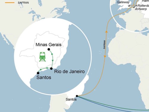 Cma Cgm Adds Intermodal Solutions For Rio De Janeiro Minas Gerais