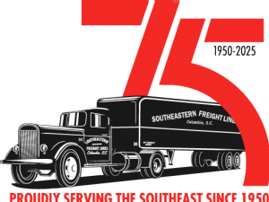 Southeastern Freight Lines celebrates 75 years of quality without question service