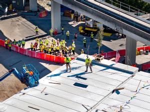 JTA achieves major construction milestone at autonomous innovation center