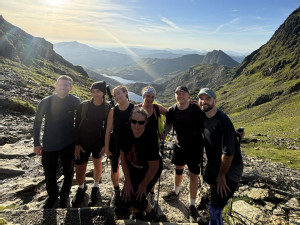 Air Charter Service team takes on Three Peaks Challenge 