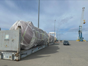 Freeze drying plant equipment shipped from Denmark to Mexico