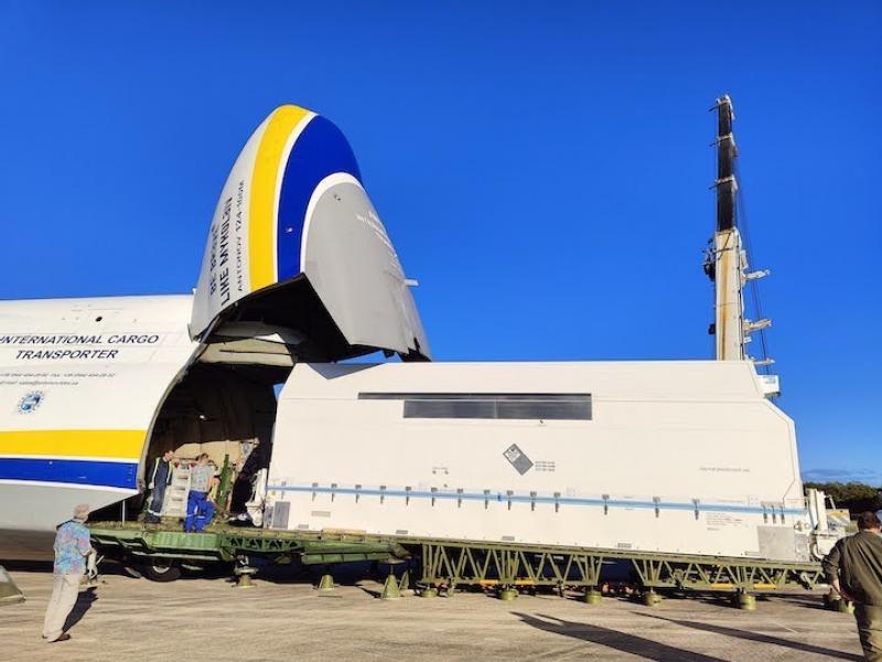 Antonov Airlines transports Maxar-built satellite launched by SpaceX 