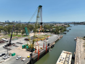 Modulift Down Under: Spreader beams power historic lift of WWII dry dock gate in Australia