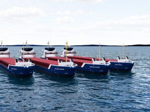 Four Damen Combi Freighter 3850s ordered by new customer Reederei Bernd Sibum