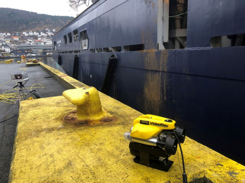 DNV GL’s remote in-water ship surveys using ROV mark a world first