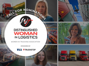 Women In Trucking Call for Nominations: 2025 Distinguished Woman in Logistics Award