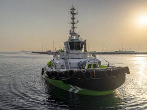 SAFEEN Group’s fully electric Damen RSD-E Tug 2513 achieves Guinness World Record™️