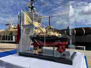 Damen RSD Tug 2513 named Med Aldebaran in Tug Malta ceremony