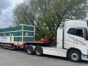 Denholm Good Logistics arranged packing and transport of a welding machine to Mexico