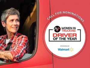 Women In Trucking Association announces call for nominations for 2025 Driver of the Year award sponsored by Walmart