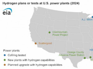 U.S. electric power sector explores hydrogen cofiring at natural gas-fired plants