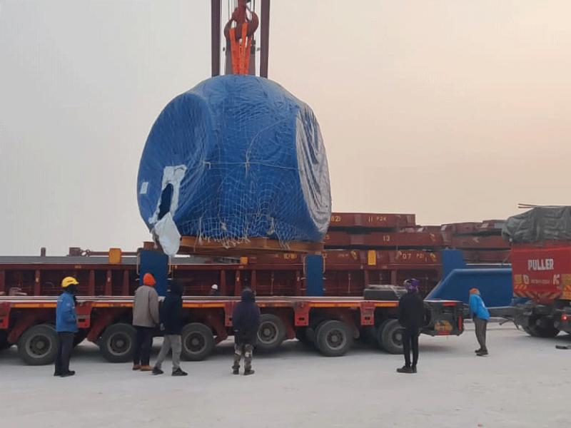 Express Global Logistics transports massive Wind Turbine Generator