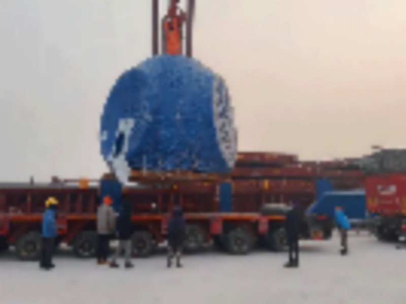 Express Global Logistics transports massive Wind Turbine Generator