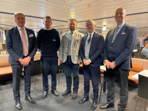 Finnlines’ connection between Poland and Sweden was celebrated after nine months of successful operations