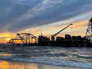 $41 million Federal Sand Bypass/Beach Renourishment Project gets underway