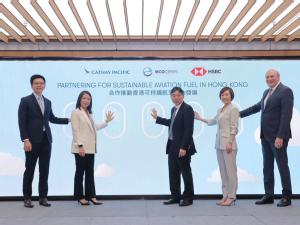 HSBC, Cathay Pacific and EcoCeres partner for major sustainable aviation fuel initiative in Hong Kong