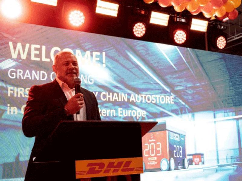 DHL Supply Chain: First automated small-parts fulfillment center in central and eastern Europe with AutoStore Technology