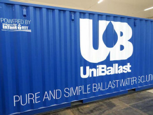 Scienco/FAST partners with UniBallast and introduces the InTankFITT® container: Flexible, filterless ballast water treatment