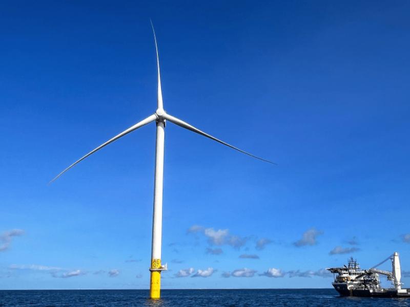 RI and CT’s first utility-scale offshore wind farm marks major milestone in offshore construction