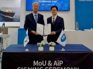 KR grants approval in principle to Samsung Heavy Industries for 9,300 TEU ammonia-fueled container ship