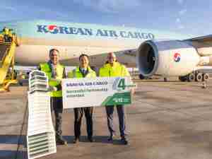 Korean Air Cargo and Vienna Airport extend cooperation in cargo handling