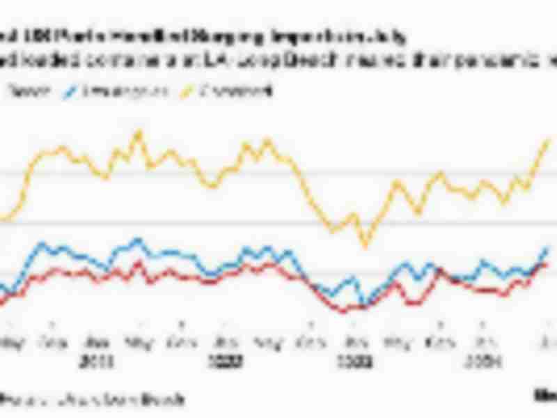 Busiest US ports absorb import surge nearing pandemic-era frenzy