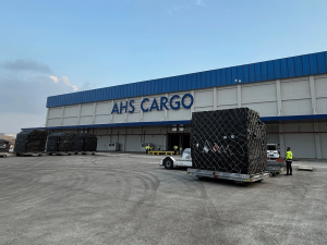 AHS/Menzies uses Lödige Industries’ automated ULD storage System at the Queen Alia International Airport, Jordan