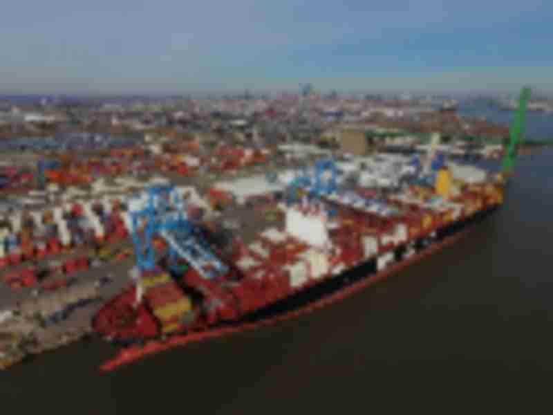 Largest vessel to call at The Port of Philadelphia arrives from the West Coast of South America