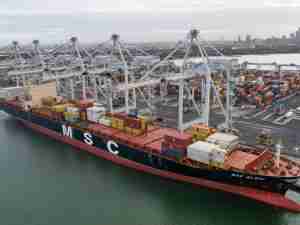 Victoria International Container Terminal welcomes enhanced Wallaby Service