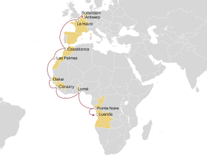 MSC’s new service to improve Europe-West Africa trade connections