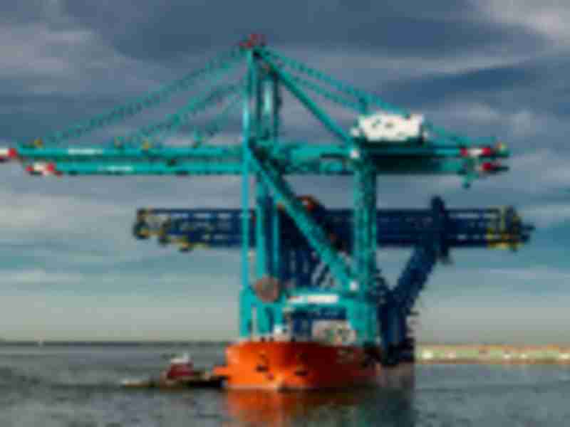 America’s largest cranes arrive at NIT increasing the Port of Virginia’s® ability to handle ships of the future