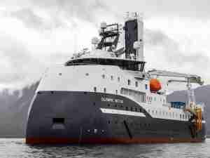 Olympic makes big fuel savings to support sustainability goals on first CSOV newbuilds with Ulstein’s TWIN X-STERN® concept