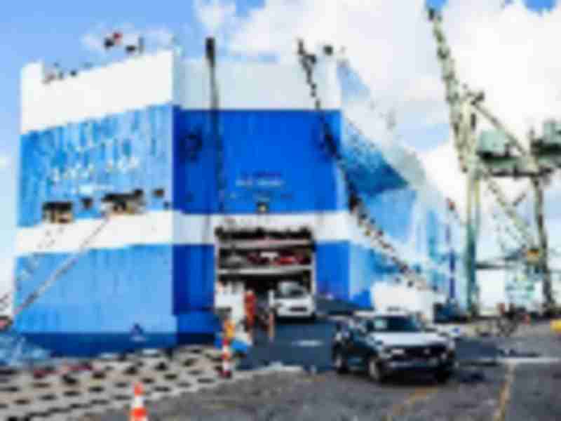 Next-generation car carrier calls JAXPORT