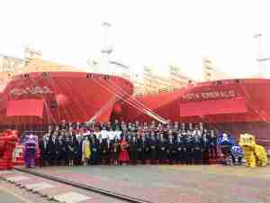 PIL names its first two 14,000 TEU LNG dual-fuel container vessels