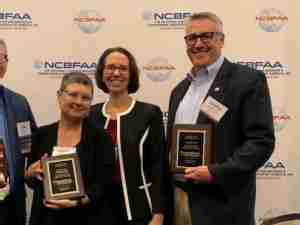 NCBFAA honors USDA’s Tucker and Veley with Champion Award