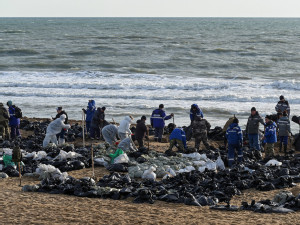 Russia declares federal emergency over Black Sea oil spill