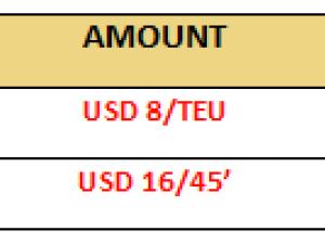 MSC ACC scope: Export USA