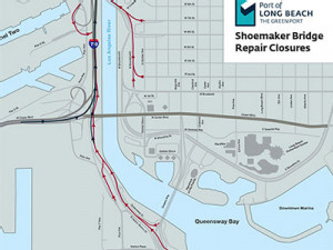 Shoemaker Bridge closures planned for Oct. 26