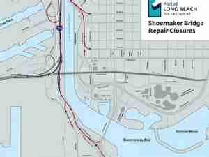 Shoemaker Bridge closures planned for Oct. 26