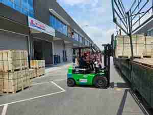 Successful 10-container operation by AON member, Synergy Worldwide Forwarding Sdn. Bhd.