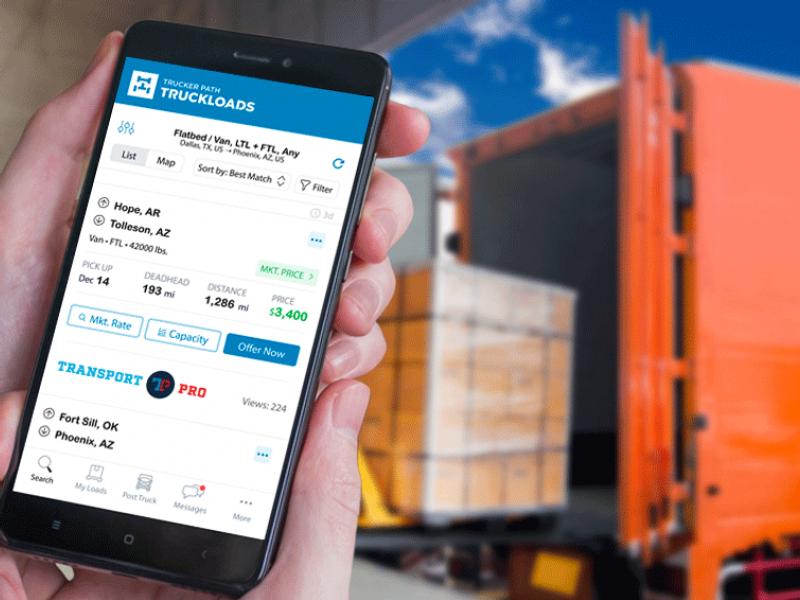 Trucker Path teams up with Transport Pro to expand load visibility for drivers and fleets