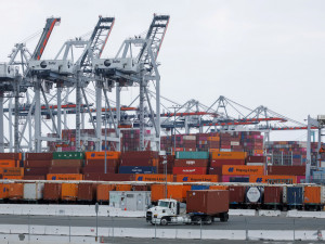 US goods trade deficit widens sharply in September on imports