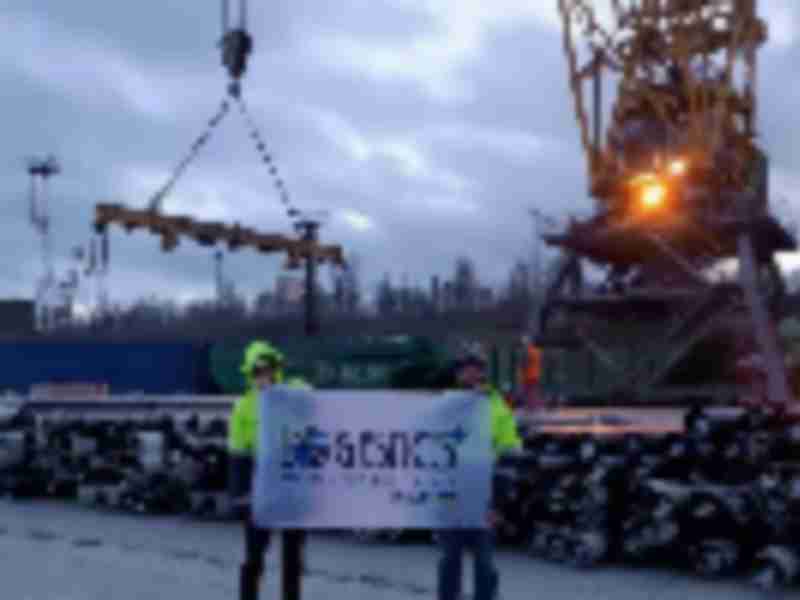 First non-grain, U.S.-managed ship successfully delivers 22 thousand tons of pipe to Ukraine since the onset of the war