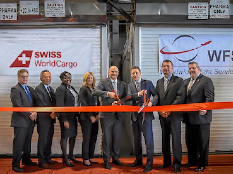 Worldwide Flight Services (WFS) and Swiss WorldCargo launch New York’s first GDP-compliant airport facility