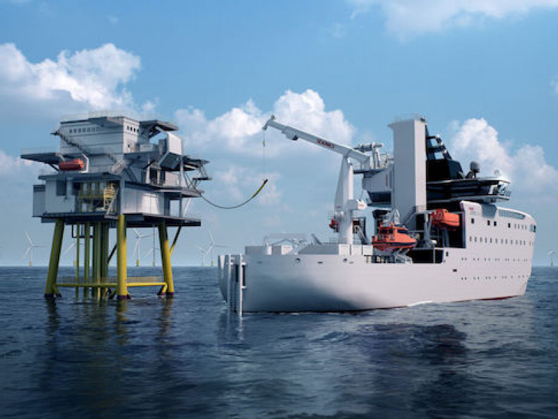 Norway’s Vard develops ocean charger: Offshore wind charging for service operation vessels