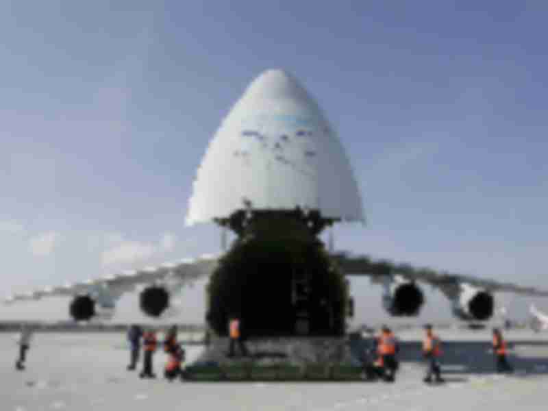 Giant cargo jets sidelined by Russia’s invasion of Ukraine