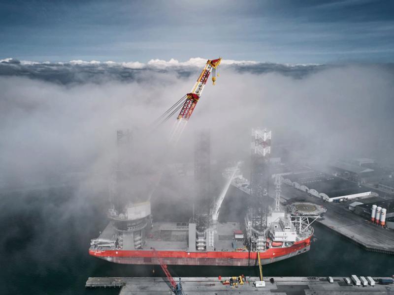 KENC supports GustoMSC in detailed engineering on “Wind Orca Crane” upgrade