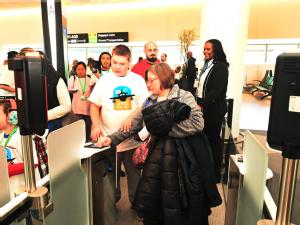 Port Authority hosts run-through of airport experience for individuals with disabilities and families at Newark Liberty International Airport