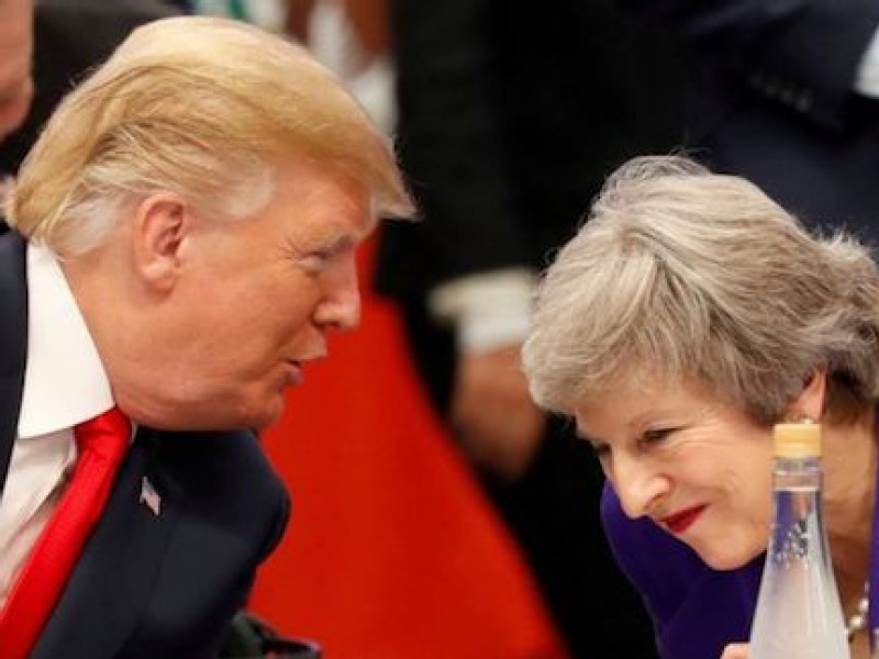 Trump promises huge UK trade deal, including health service