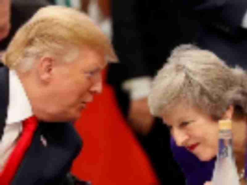 Trump promises huge UK trade deal, including health service